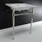 Fauceture KVPB25227W86 Dreyfuss 25" Console Sink W/SS Leg (8", 3 Hole), Wht/Nickel KVPB25227W86 - alternate 7